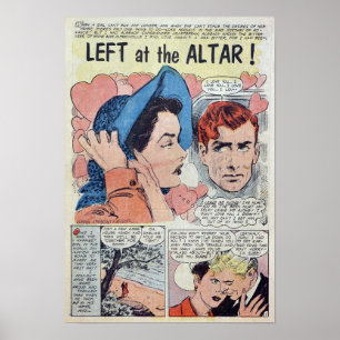 Vintage Romantik Poster