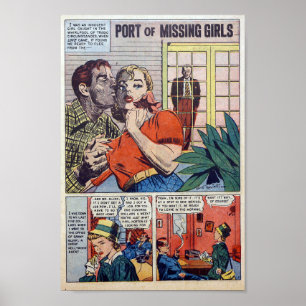 Vintage Romantik Poster