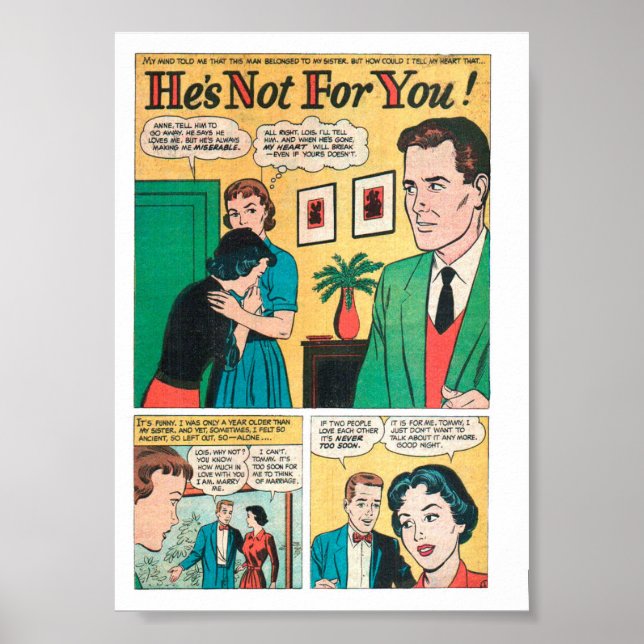Vintage Romantik Poster (Framsidan)