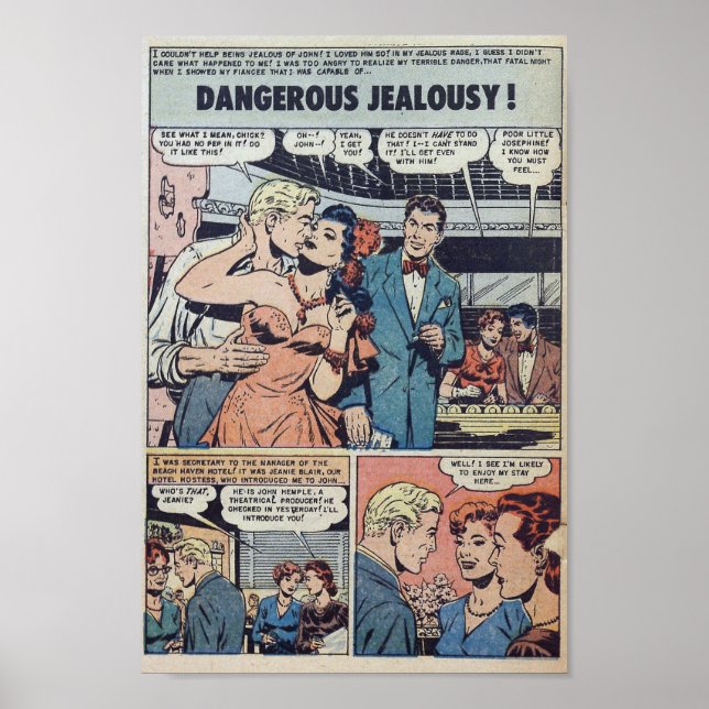 Vintage Romantik Poster (Framsidan)