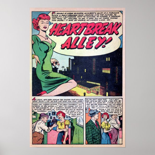 Vintage Romantik Poster (Framsidan)