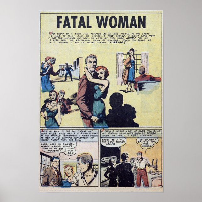 Vintage Romantik Poster (Framsidan)