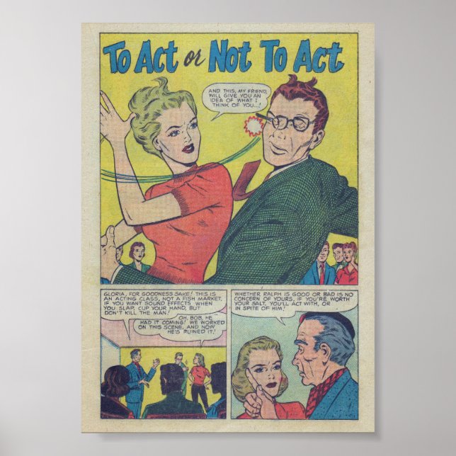 Vintage Romantik Poster (Framsidan)