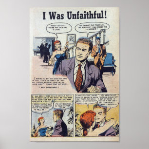 Vintage Romantik Poster