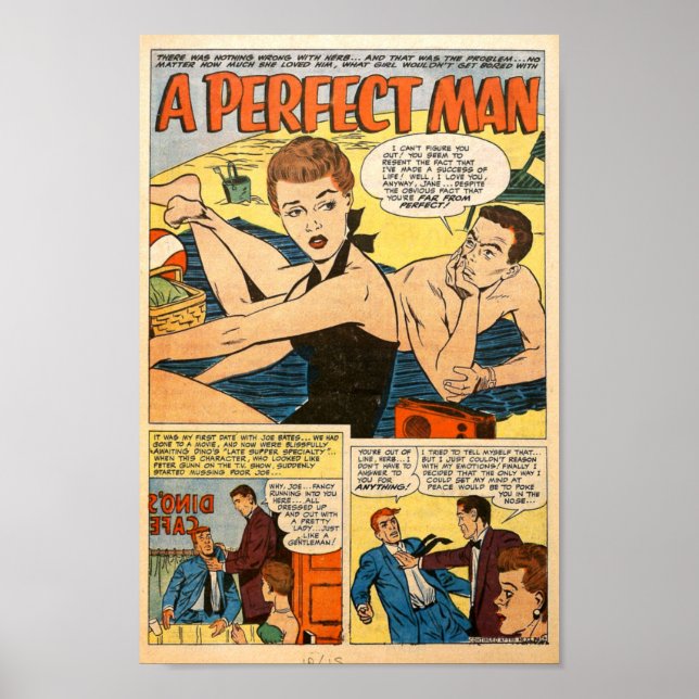 Vintage Romantik Poster (Framsidan)