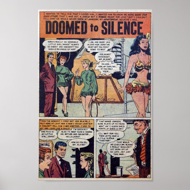 Vintage Romantik Poster (Framsidan)