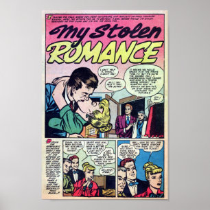Vintage Romantik Poster