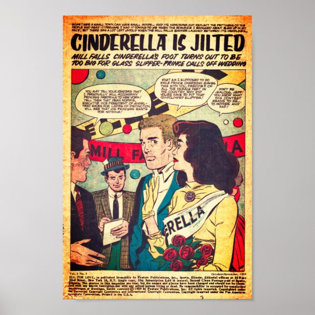 Vintage Romantik Poster (Framsidan)
