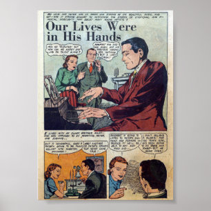 Vintage Romantik Poster