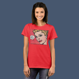 Vintage Romantik Tecknad Bok Ram. rosa T Shirt