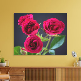 Vintage Romantik Wrapped Canvas