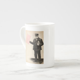 Vintage romantiker benporslin mugg
