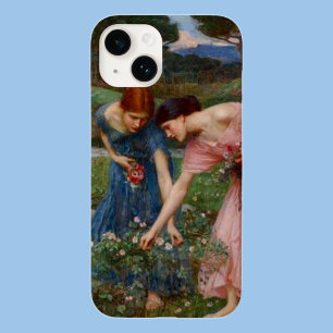 Vintage Romantisk Trädgård Kvinnor Pre-Raphaelite