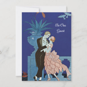 Vintage Romantiskt Par ~ "Oui"