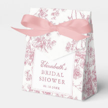 Vintage Rosa Båge Bröllopsdusch