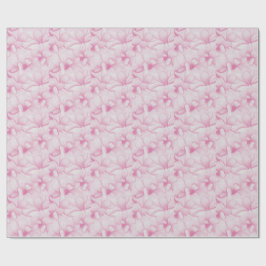 Vintage rosa blommönster presentpapper