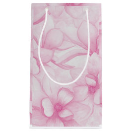 Vintage rosa blommtryck