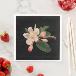 Vintage Rosa Blomning Pappersservett