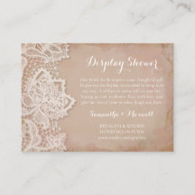 Vintage Rosa Bröllsdusch Infogning