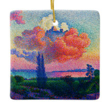 Vintage Rosa Cloud-målning (1896)