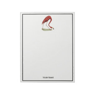 Vintage Rosa Flamingo #1 Anteckningsblock
