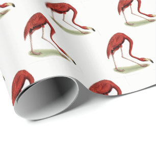 Vintage Rosa Flamingo #1 Presentpapper