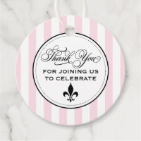 Vintage Rosa Fleur de Lis Paris Bröllop