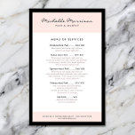 Vintage Rosa Makeup och Beauty Salon, Nail Salon Flygblad<br><div class="desc">Koordinerar med Vintage Rosa Makeup och Beauty Business Card-mall senast 1 201.00. Den här klassiska flygplansmallen i mjuk rosa med svart gräns ge per professionell och förfinat första intrycket. En ren och enkel estetik med lätt vintage. Uppdatera den mallade fälten för ditt eget serviceerbjudande. Underbar för prisa listor, servicemenyer, reklamprogram...</div>