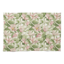 Vintage Rosa och vita Magnolias