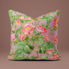 Vintage Rosa Pion Rosa Kudde i Blush Lilac