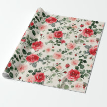 Vintage Rosa Röd ros Mors dag