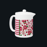 Vintage Rosa ros Tekanna<br><div class="desc">Den här Vintagen är Rosa ros Tekanna perfekt för ett köks- eller dinettejp från Shabby chic stil. Leta efter matchande pitcher och andra köksprodukter.</div>