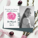 Vintage Rosa Teal Ro Bat mitzvah Spara-Data Rådkort<br><div class="desc">Fin vattenfärg rosa ros Bat mitzvah Spara datumkortets mångsidighet för rosa och tealtemat födelsedagar och bat mitzvah firande. Uppdatera enkelt texten och överför den till andra kort och stationära datorer.</div>
