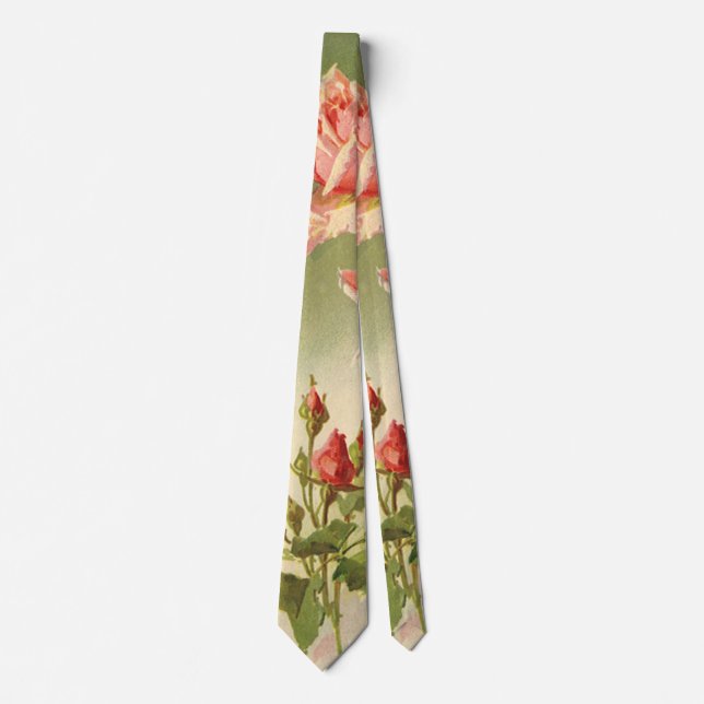 Vintage Rosa Valentine Garden Rose Rosa Slips (Framsida)