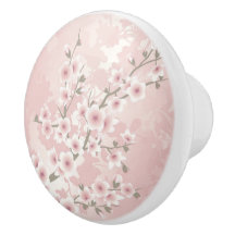 Vintage rosafärgad körsbärsblomning