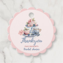 Vintage rosenskär blomsterbröllop te-firande 