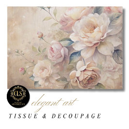 Vintage Roses Ephimeral Dekoupage 