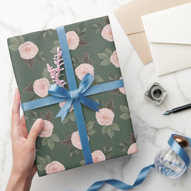 Vintage Rosewood Presentpapper (Gifting)