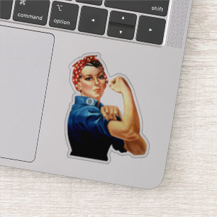 Vintage Rosie the Riveter Klistermärken