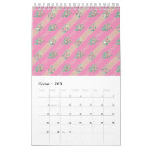 Vintage Rosmönster - Kalender