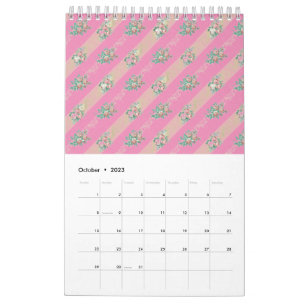 Vintage Rosmönster - Kalender
