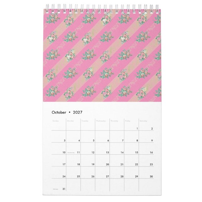 Vintage Rosmönster - Kalender (Oct 2027)