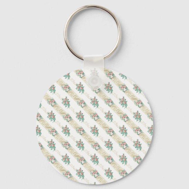 Vintage Rosmönster - Nyckelring (Framsida)