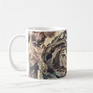 Vintage rosor kaffemugg