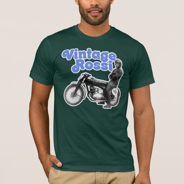 Vintage Rossi Tee Shirt (Framsida)