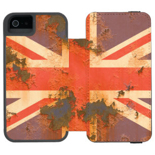 Vintage Rostad Storbritannien Flagga