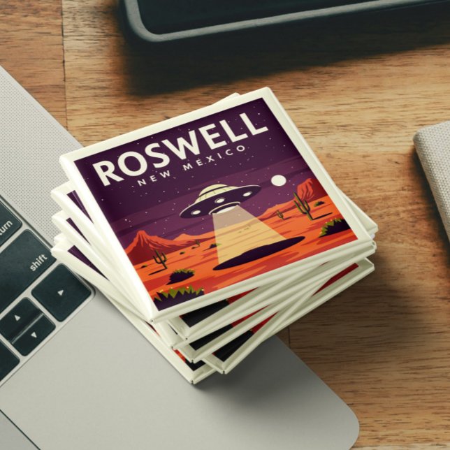 Vintage Roswell New Mexico Magnet (Skapare uppladdad)