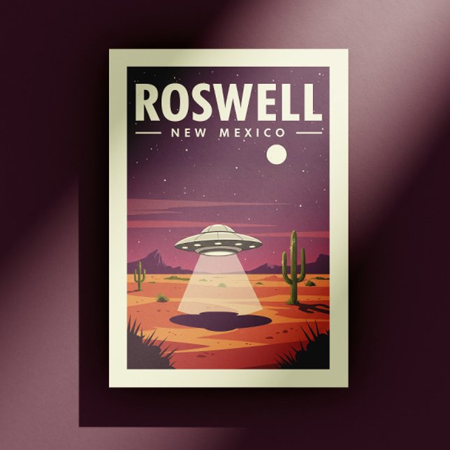 Vintage Roswell New Mexico Vykort (Skapare uppladdad)