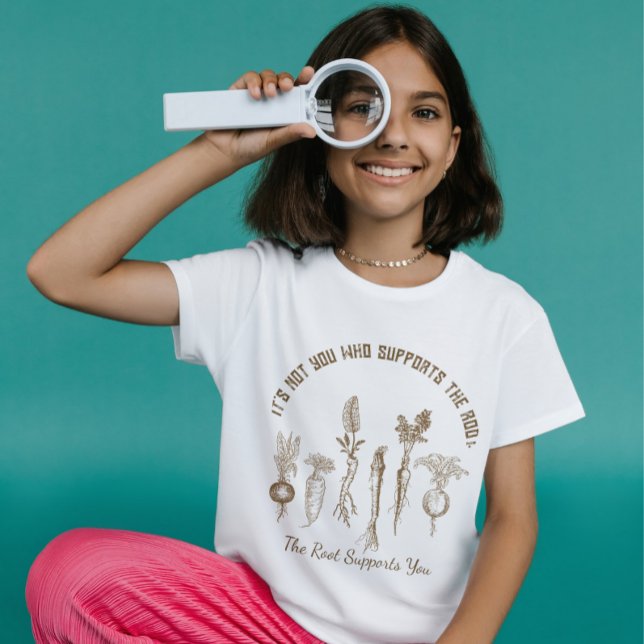 Vintage rotfrukt  t shirt (Vintage Root Vegetable Kids Shirt. Great gift for nature lovers and everyday wear.)
