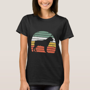 Vintage Rottweiler Shirt Retro Hund älskare Tee